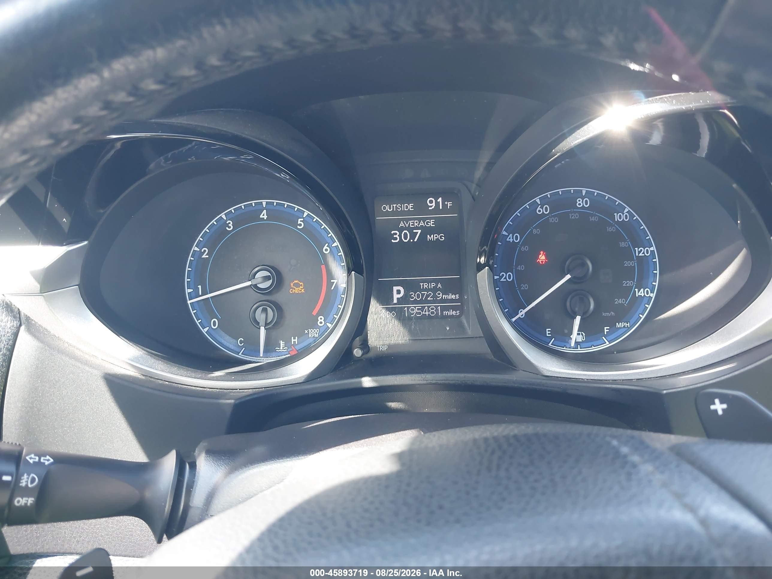 2015 Toyota Corolla S Plus Черный vin: 5YFBURHE4FP264385