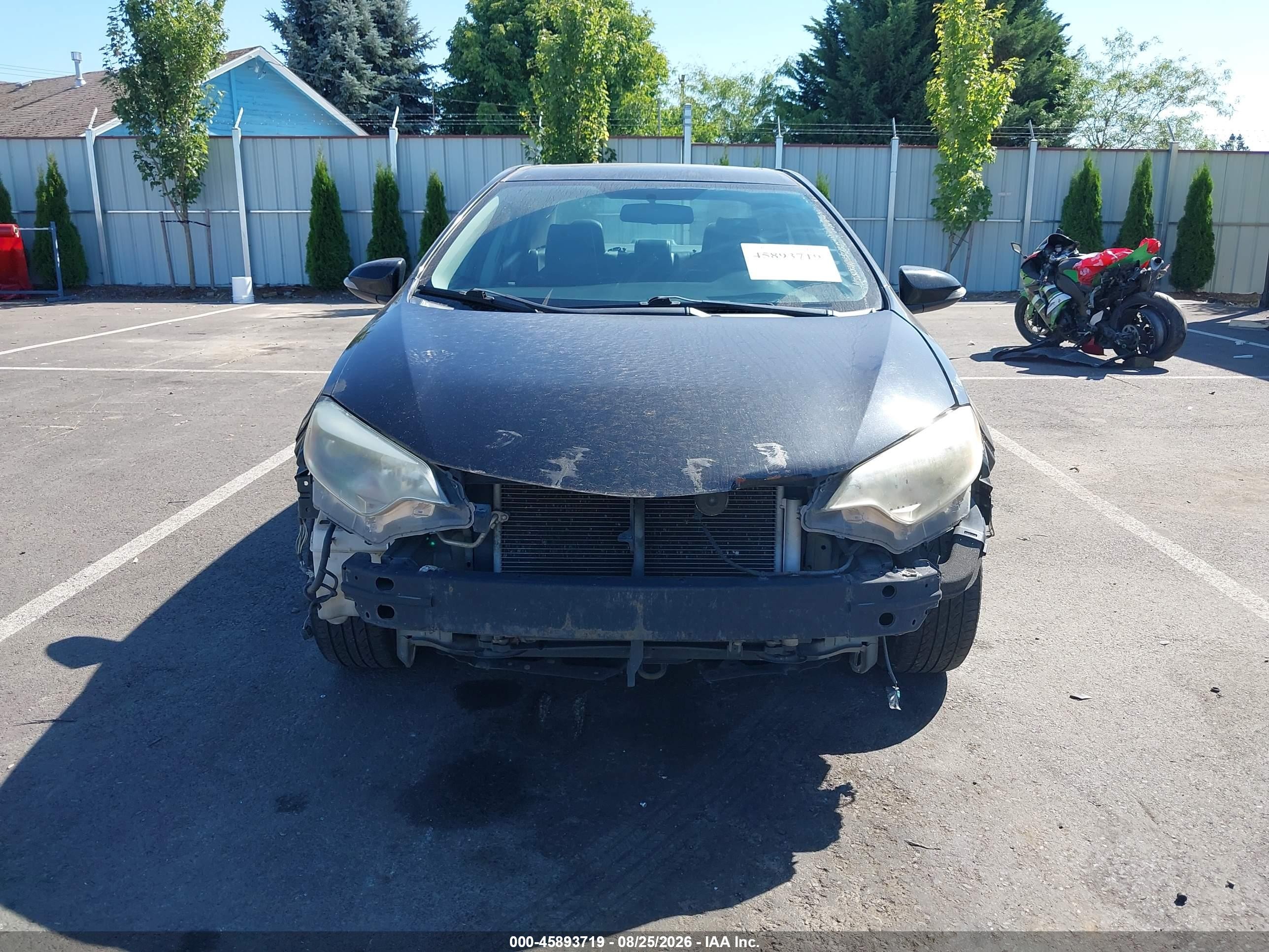2015 Toyota Corolla S Plus Черный vin: 5YFBURHE4FP264385