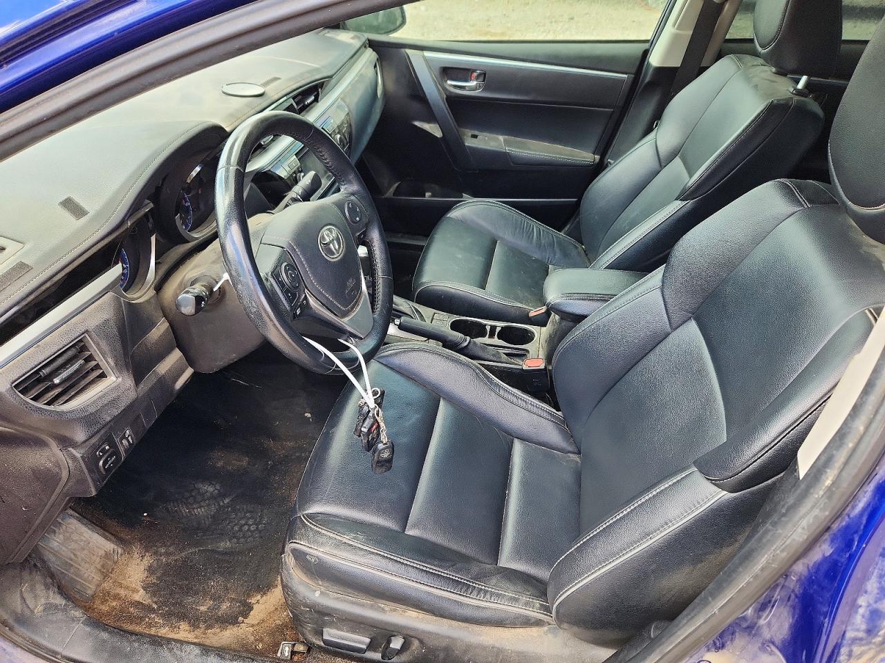 2015 Toyota Corolla S Premium Blue vin: 5YFBURHE4FP277590