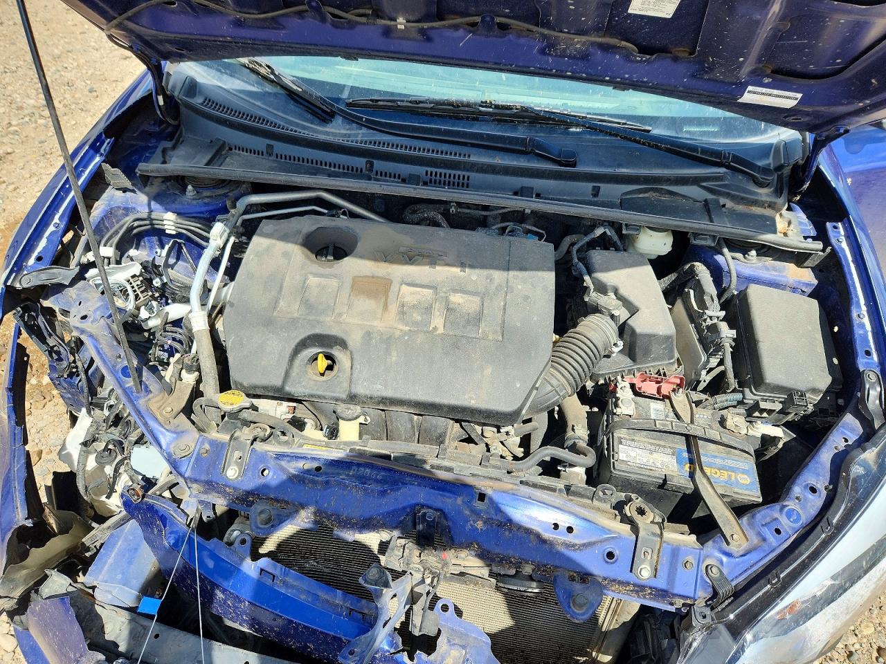 2015 Toyota Corolla S Premium Blue vin: 5YFBURHE4FP277590