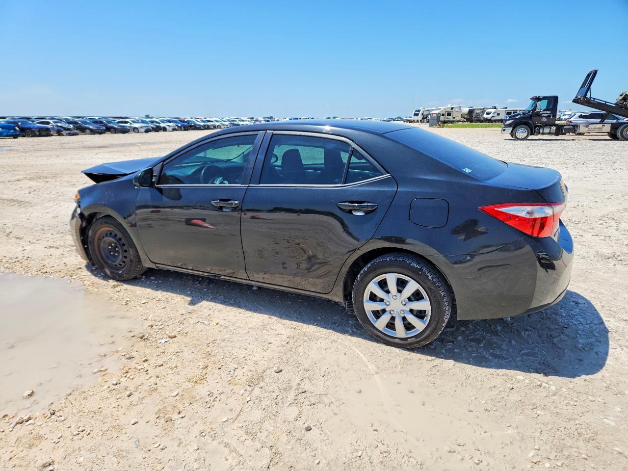 2015 Toyota Corolla Le Black vin: 5YFBURHE4FP278643