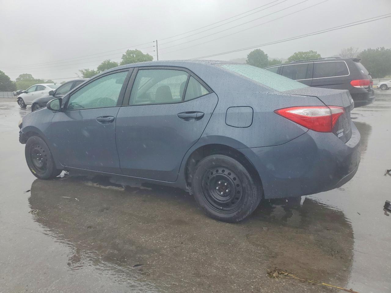 2015 Toyota Corolla Le Blue vin: 5YFBURHE4FP278755