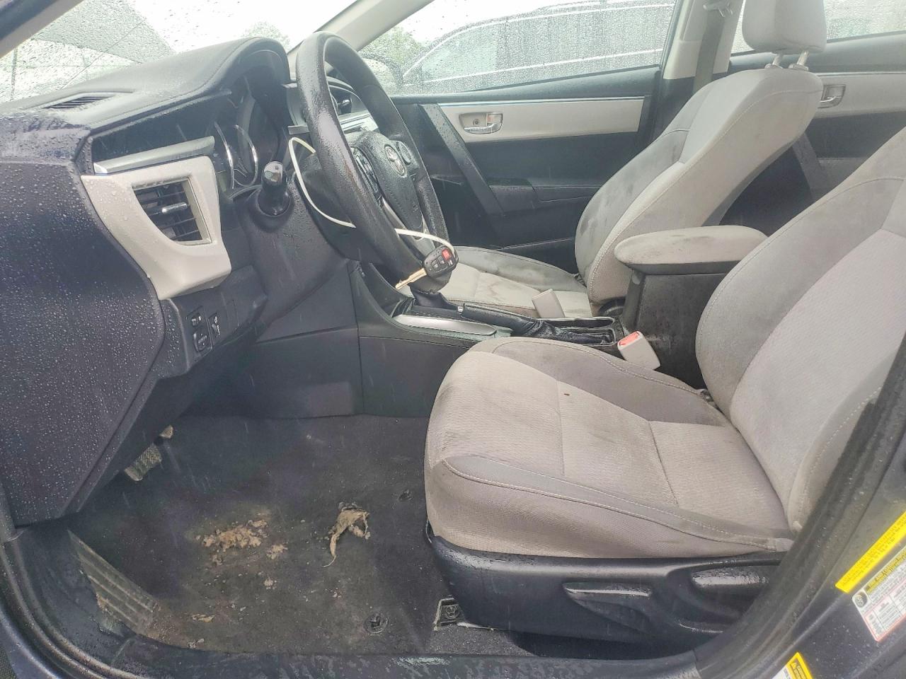 2015 Toyota Corolla Le Blue vin: 5YFBURHE4FP278755