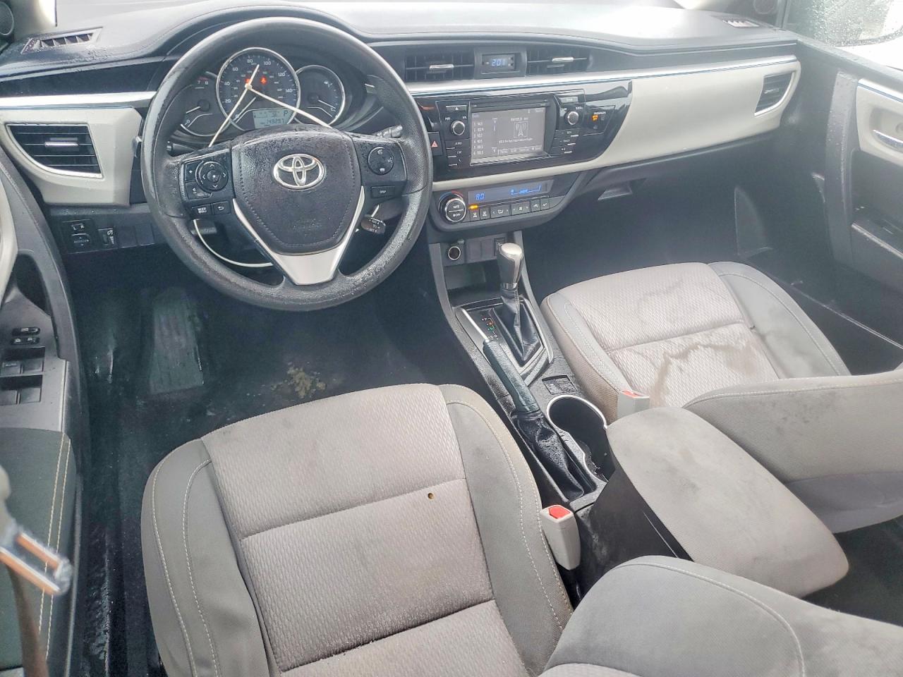 2015 Toyota Corolla Le Blue vin: 5YFBURHE4FP278755