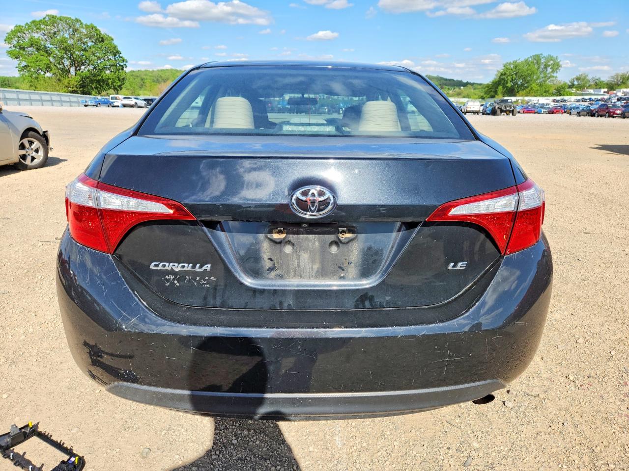 2015 Toyota Corolla Le Black vin: 5YFBURHE4FP279534