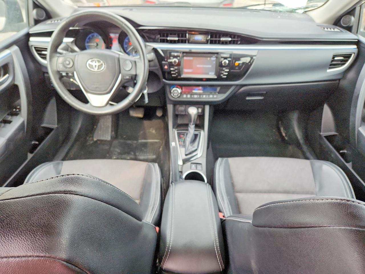2015 Toyota Corolla S Silver vin: 5YFBURHE4FP334029