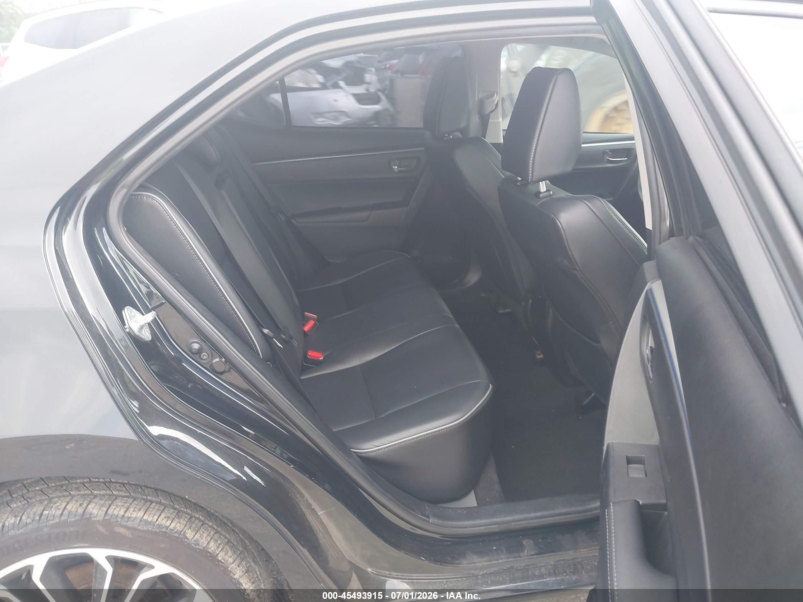 2015 Toyota Corolla S Premium Black vin: 5YFBURHE4FP335729