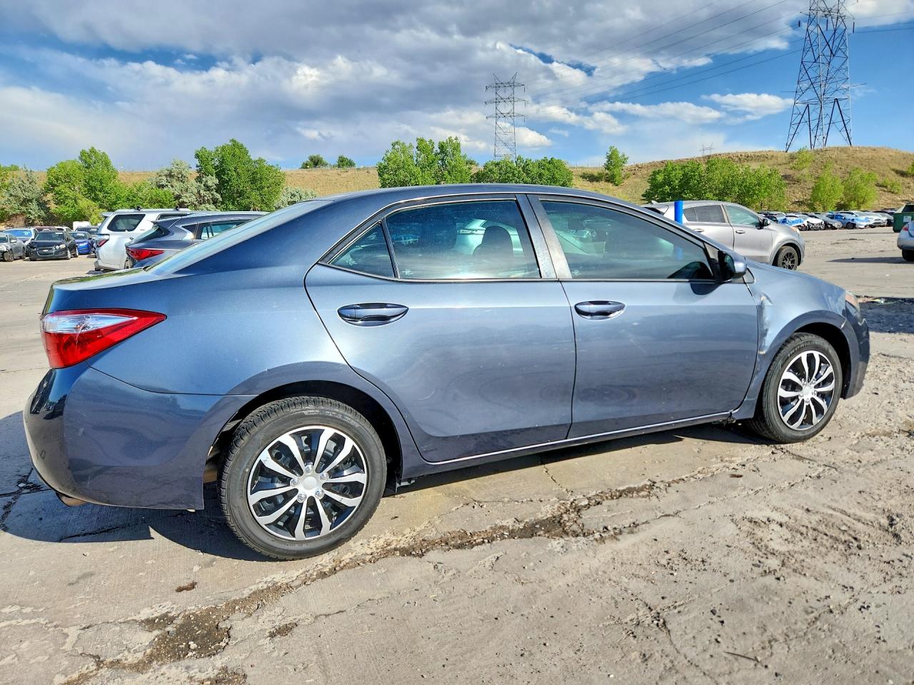 2015 Toyota Corolla Le Charcoal vin: 5YFBURHE4FP343328