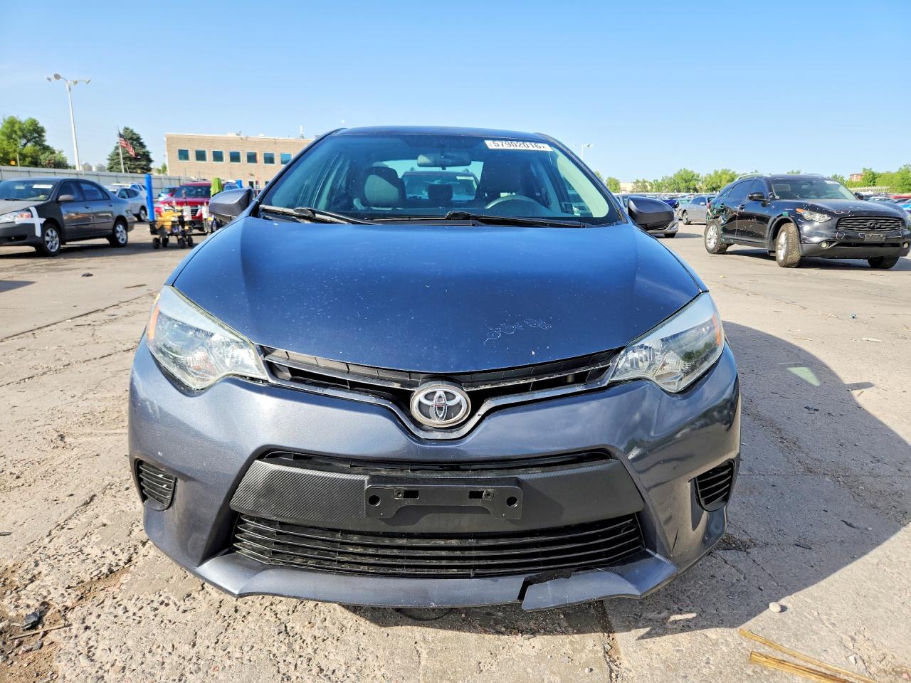 2015 Toyota Corolla Le Charcoal vin: 5YFBURHE4FP343328