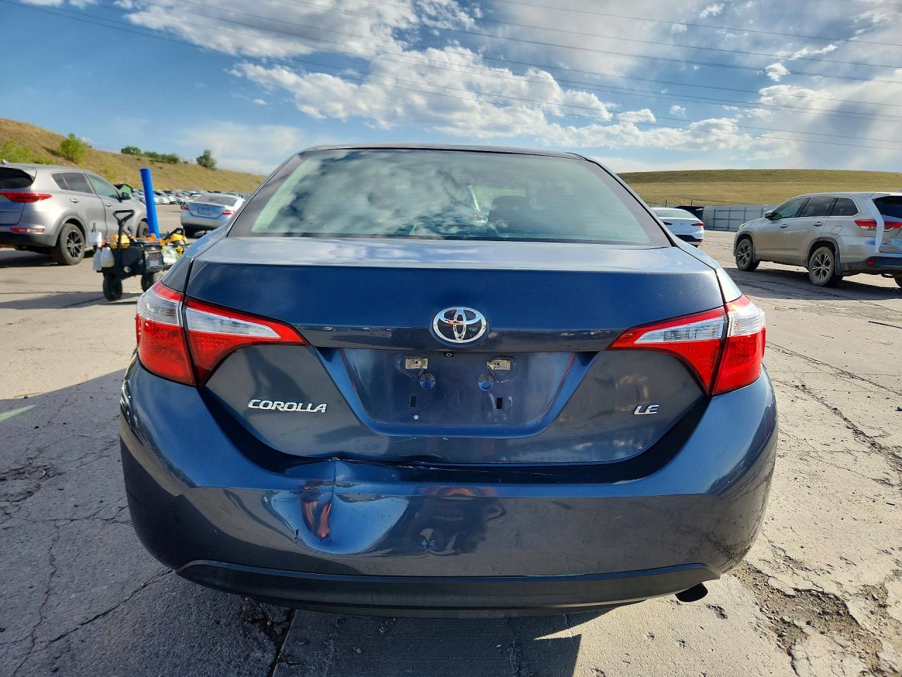 2015 Toyota Corolla Le Charcoal vin: 5YFBURHE4FP343328