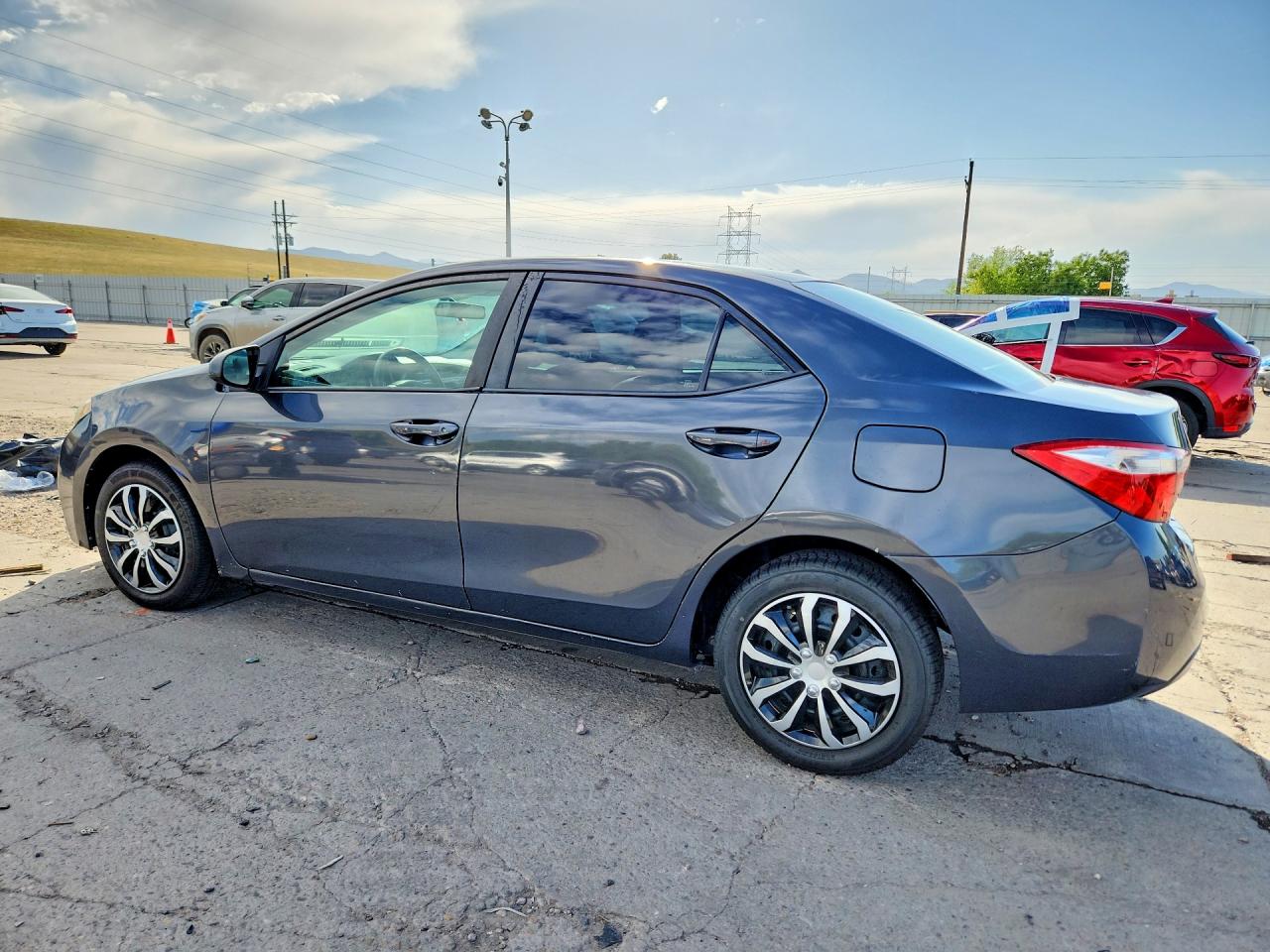 2015 Toyota Corolla Le Charcoal vin: 5YFBURHE4FP343328