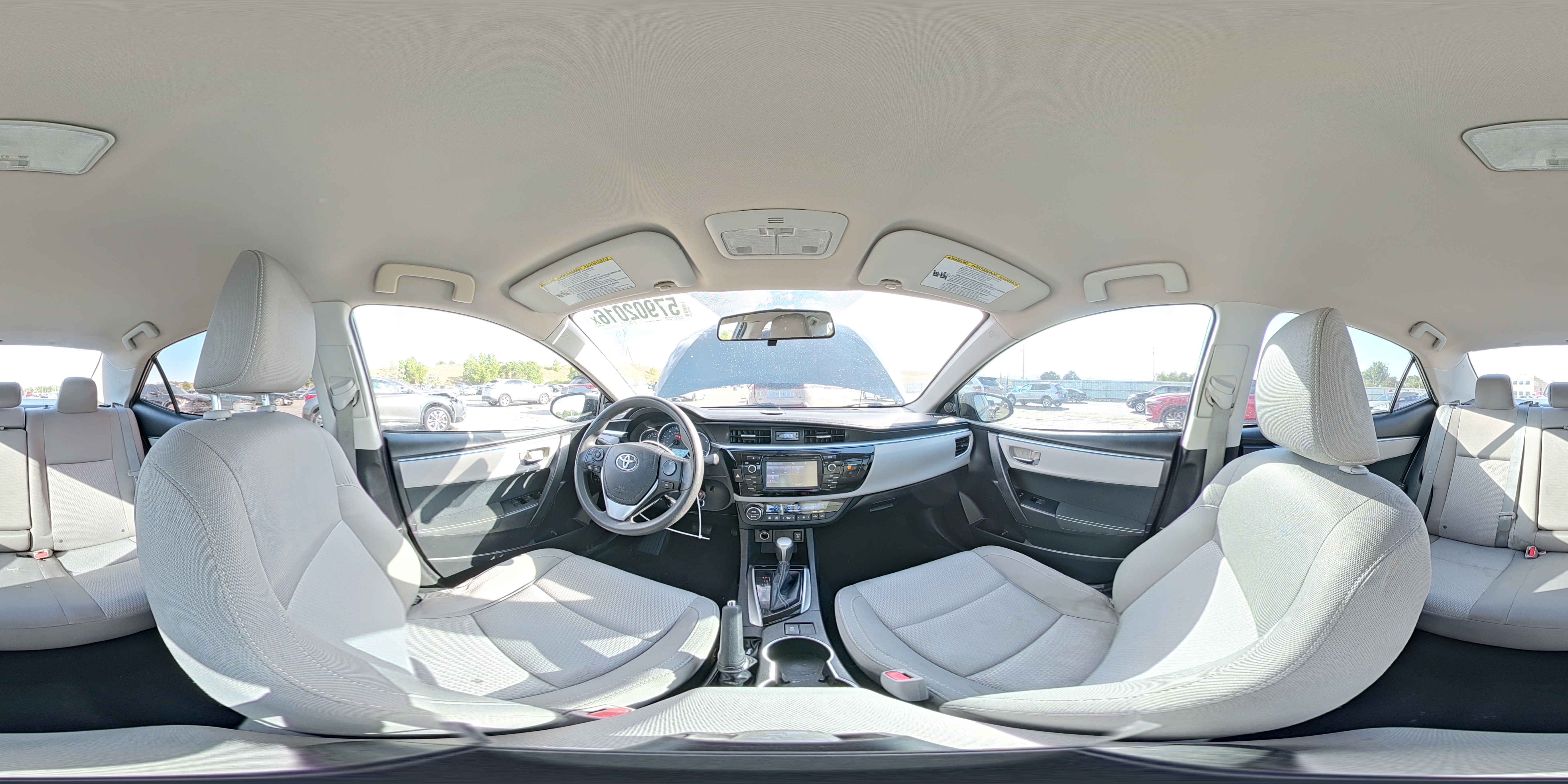 2015 Toyota Corolla Le Charcoal vin: 5YFBURHE4FP343328