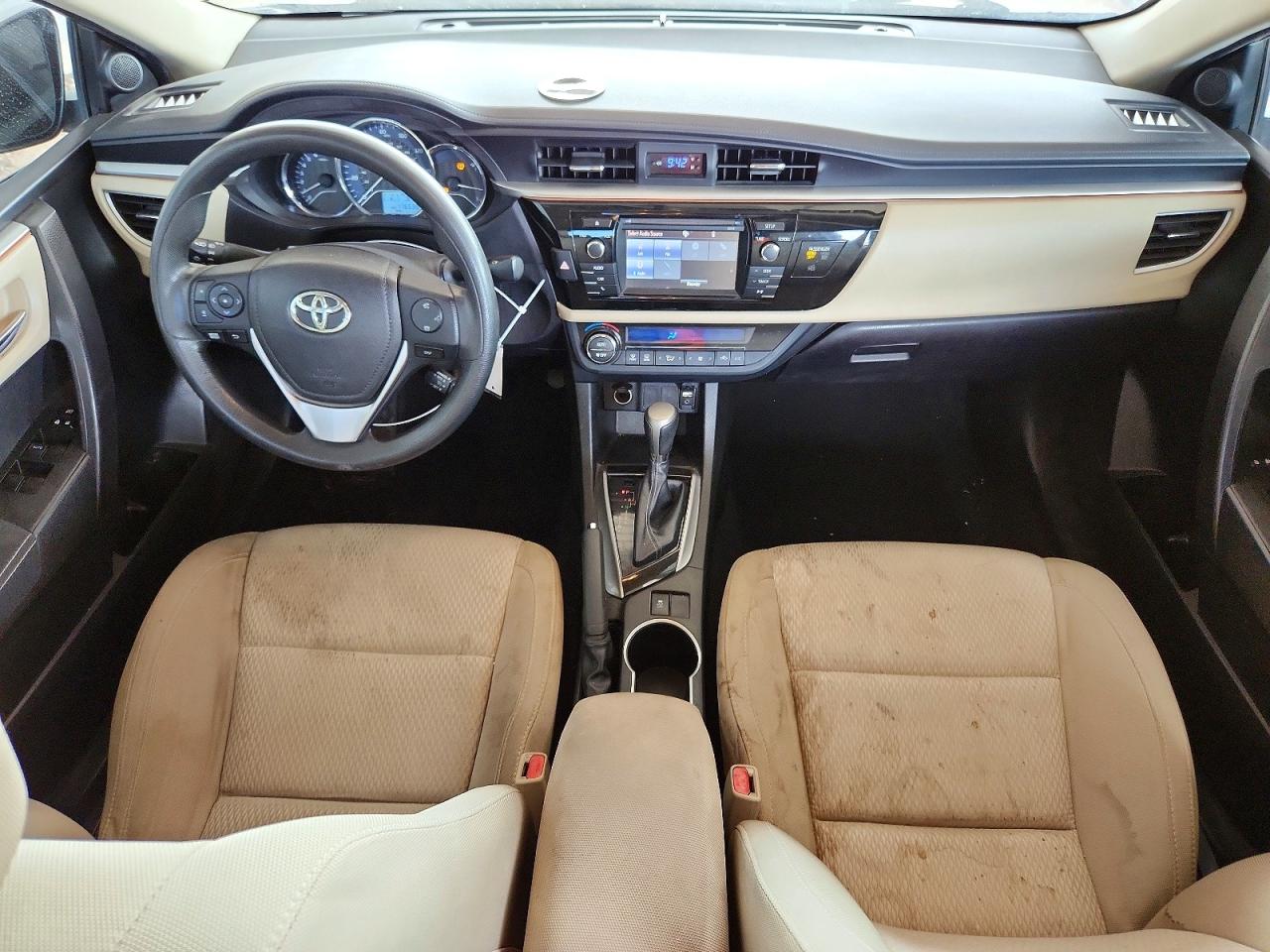 2015 Toyota Corolla Le Gray vin: 5YFBURHE4FP353650