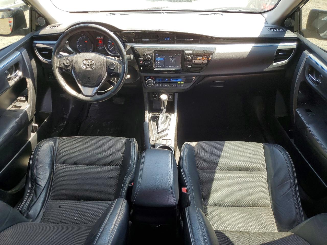 2015 Toyota Corolla S Plus Gray vin: 5YFBURHE4FP356256