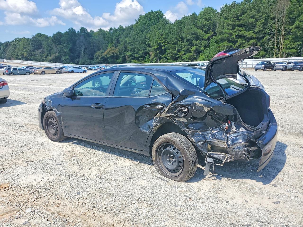 2019 Toyota Corolla Le Black vin: 5YFBURHE4KP935774