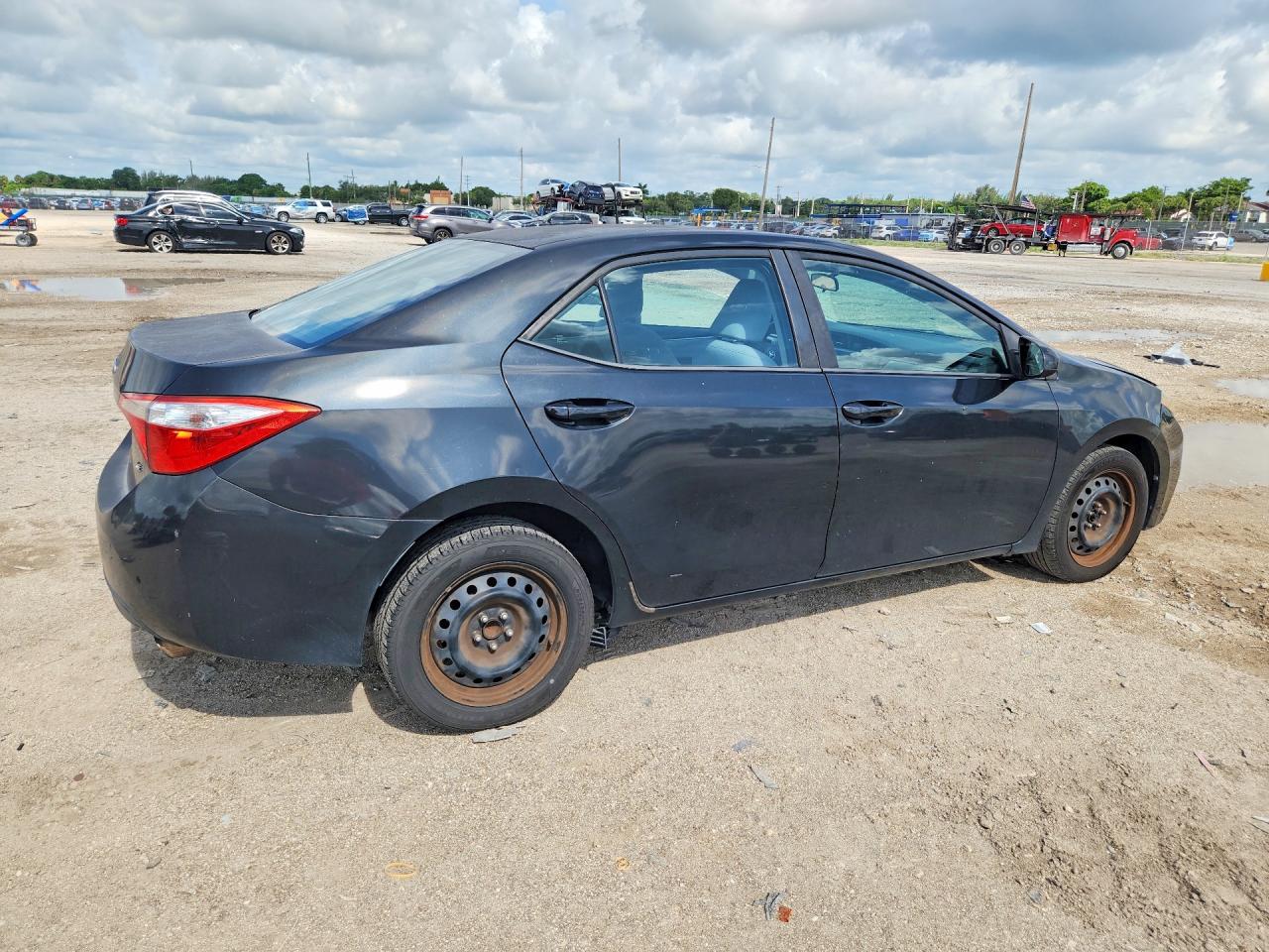 2014 Toyota Corolla Le Черный vin: 5YFBURHE5EP003975