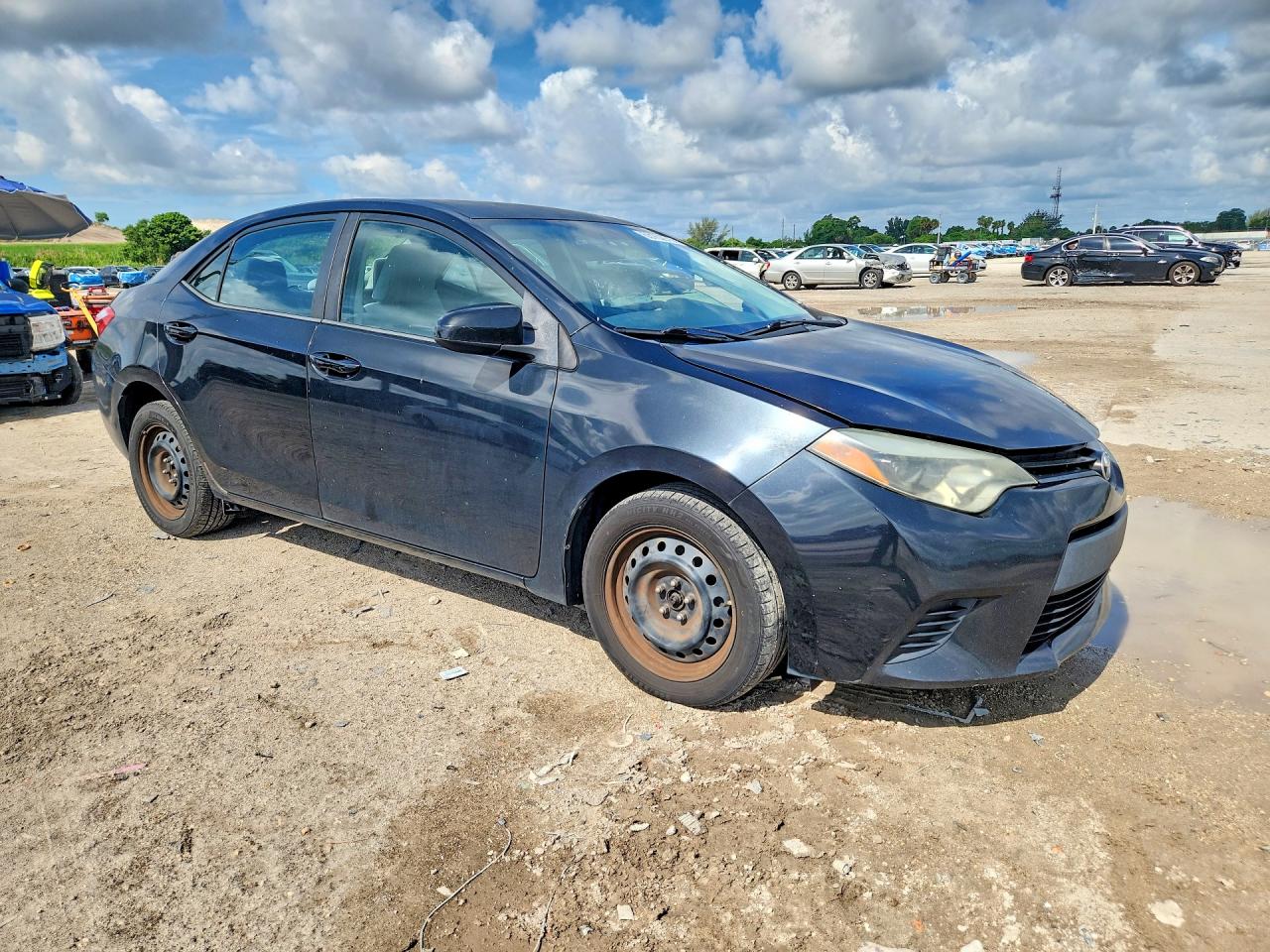 2014 Toyota Corolla Le Черный vin: 5YFBURHE5EP003975