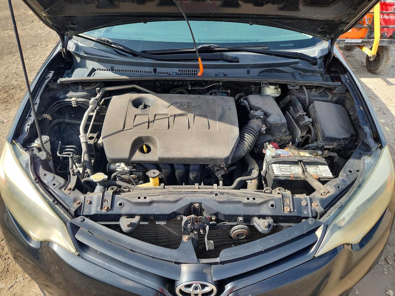 2014 Toyota Corolla Le Черный vin: 5YFBURHE5EP003975