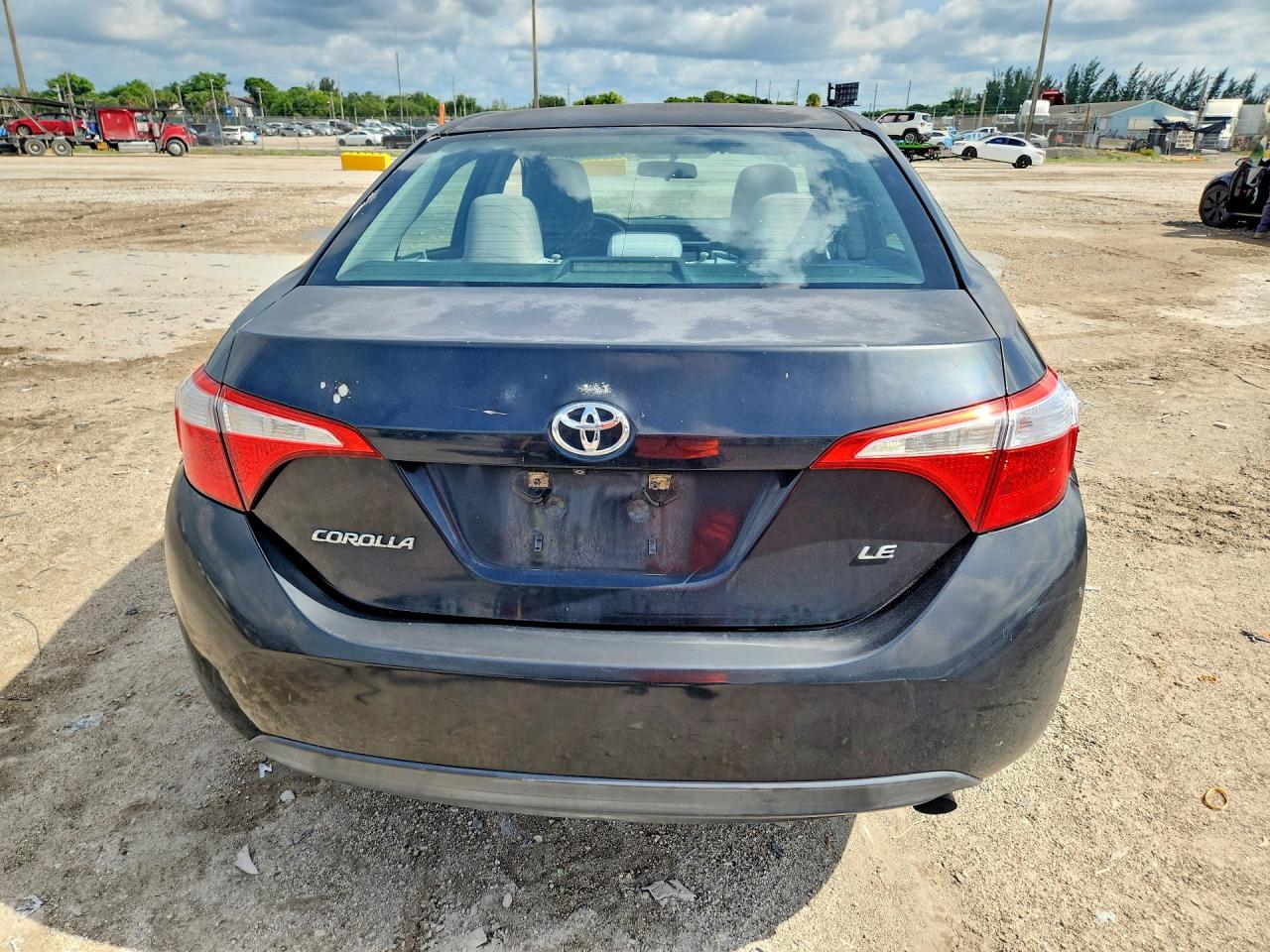 2014 Toyota Corolla Le Черный vin: 5YFBURHE5EP003975