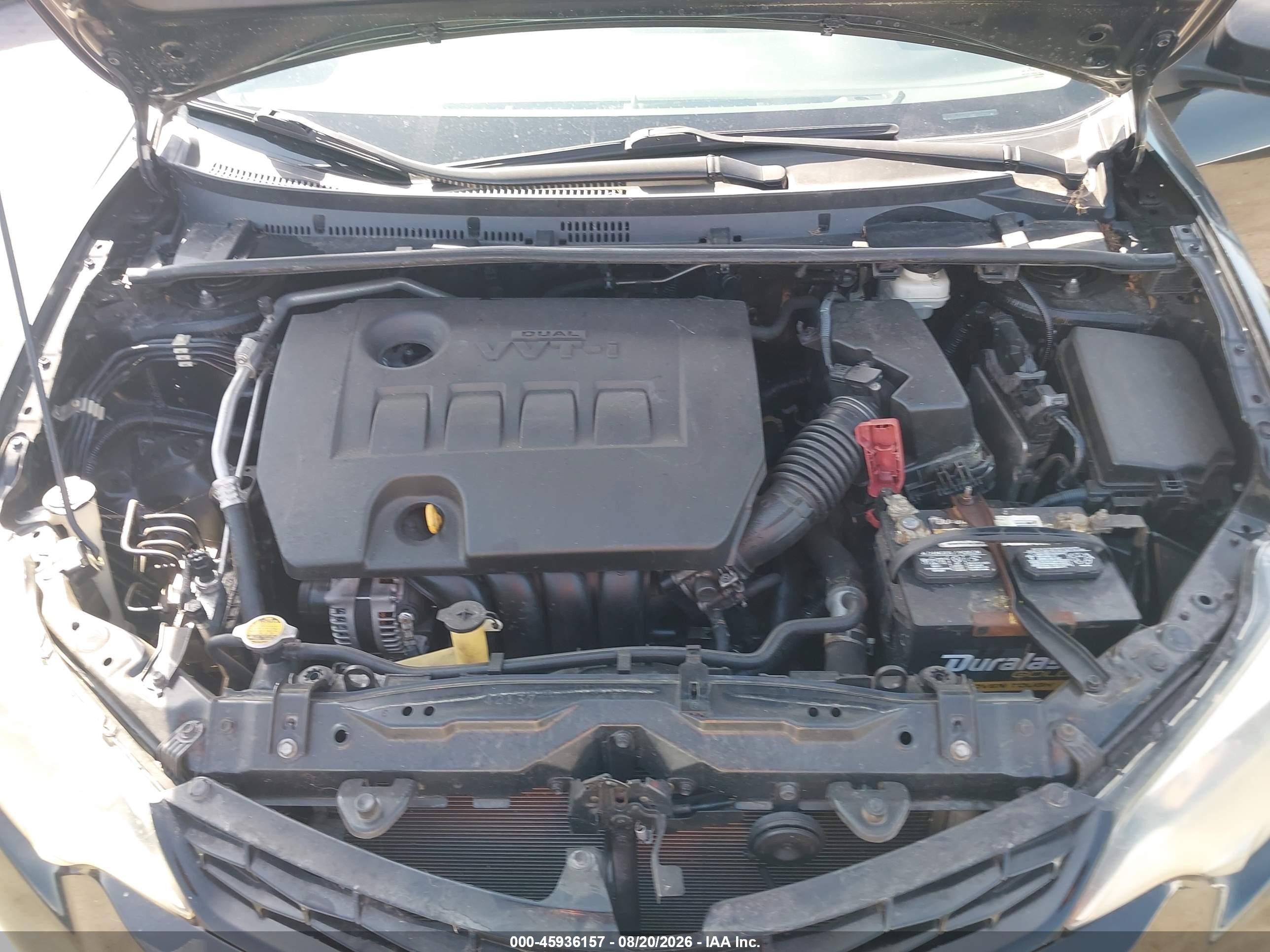 2014 Toyota Corolla S Plus Black vin: 5YFBURHE5EP017715