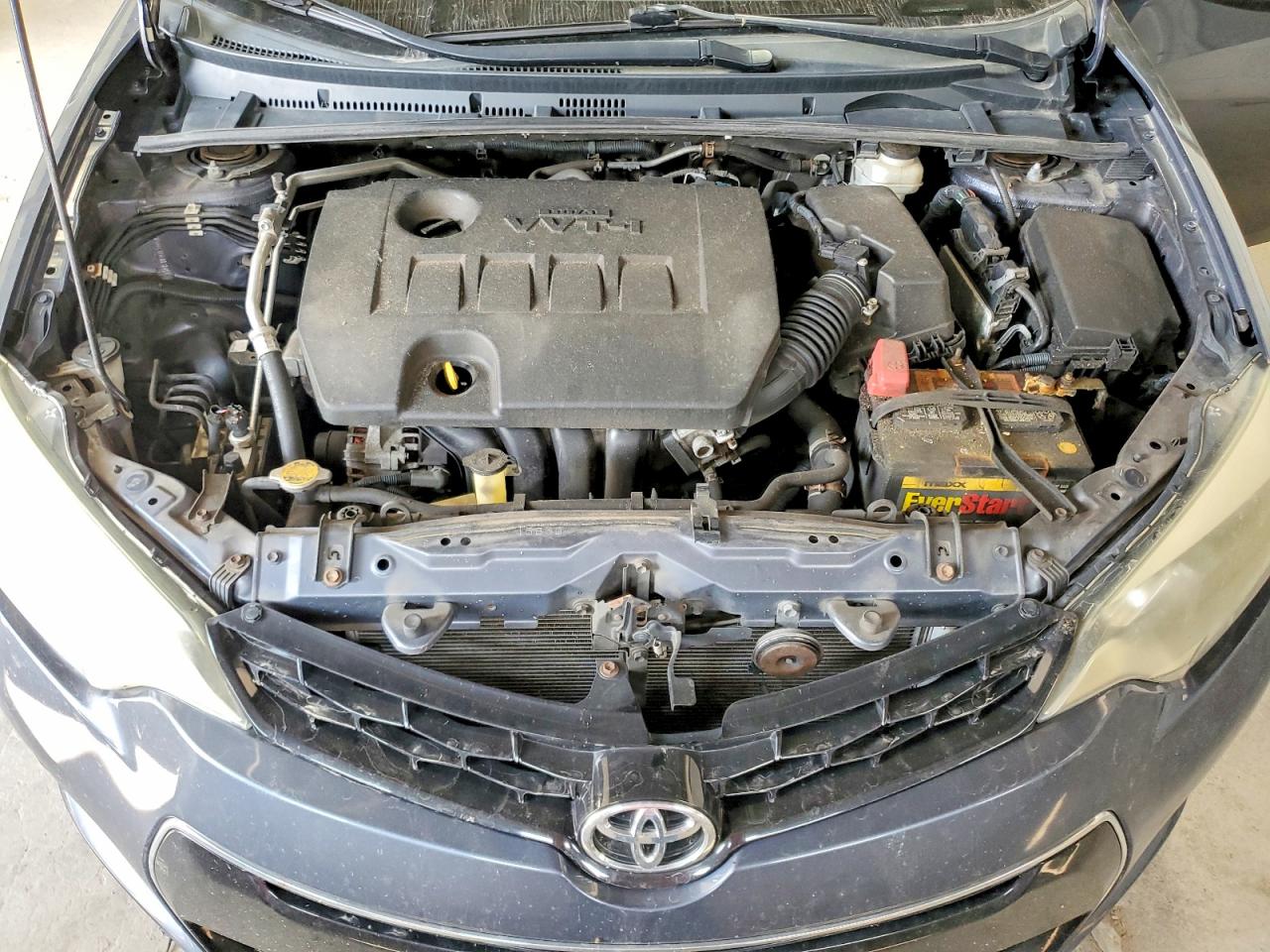 2014 Toyota Corolla S Plus Gray vin: 5YFBURHE5EP021408