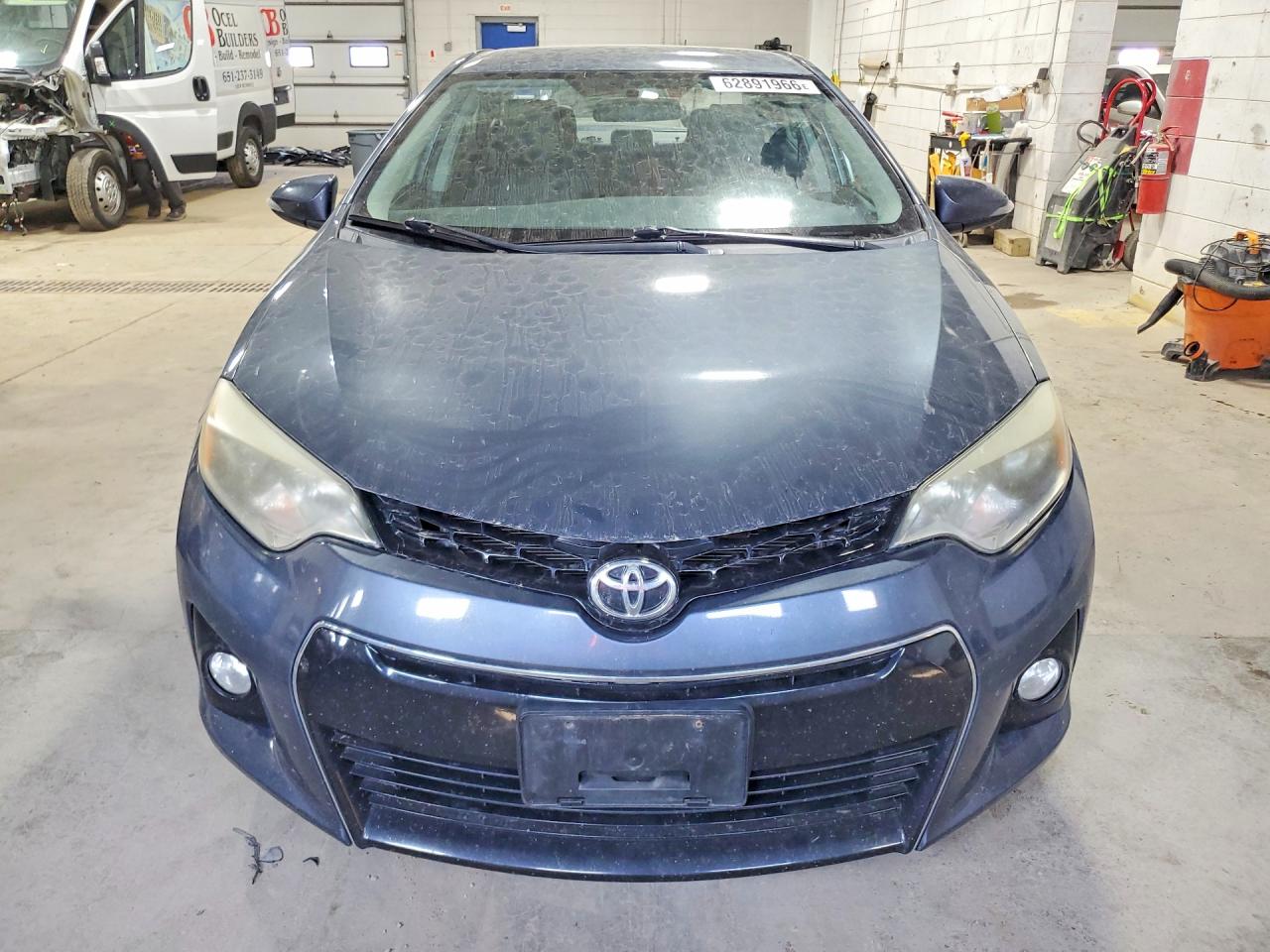 2014 Toyota Corolla S Plus Gray vin: 5YFBURHE5EP021408