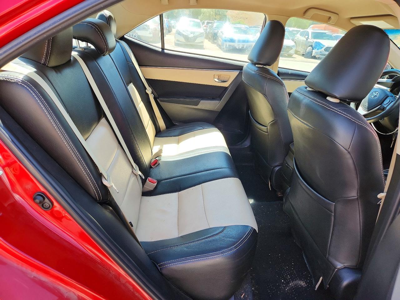 2014 Toyota Corolla Le Plus Красный vin: 5YFBURHE5EP032313
