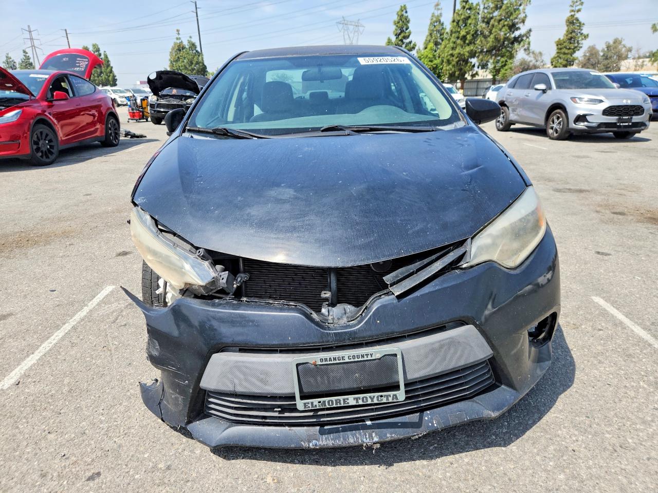 2014 Toyota Corolla Le Black vin: 5YFBURHE5EP053453