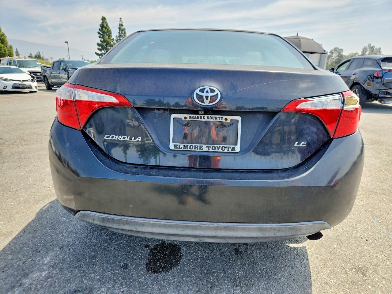 2014 Toyota Corolla Le Black vin: 5YFBURHE5EP053453