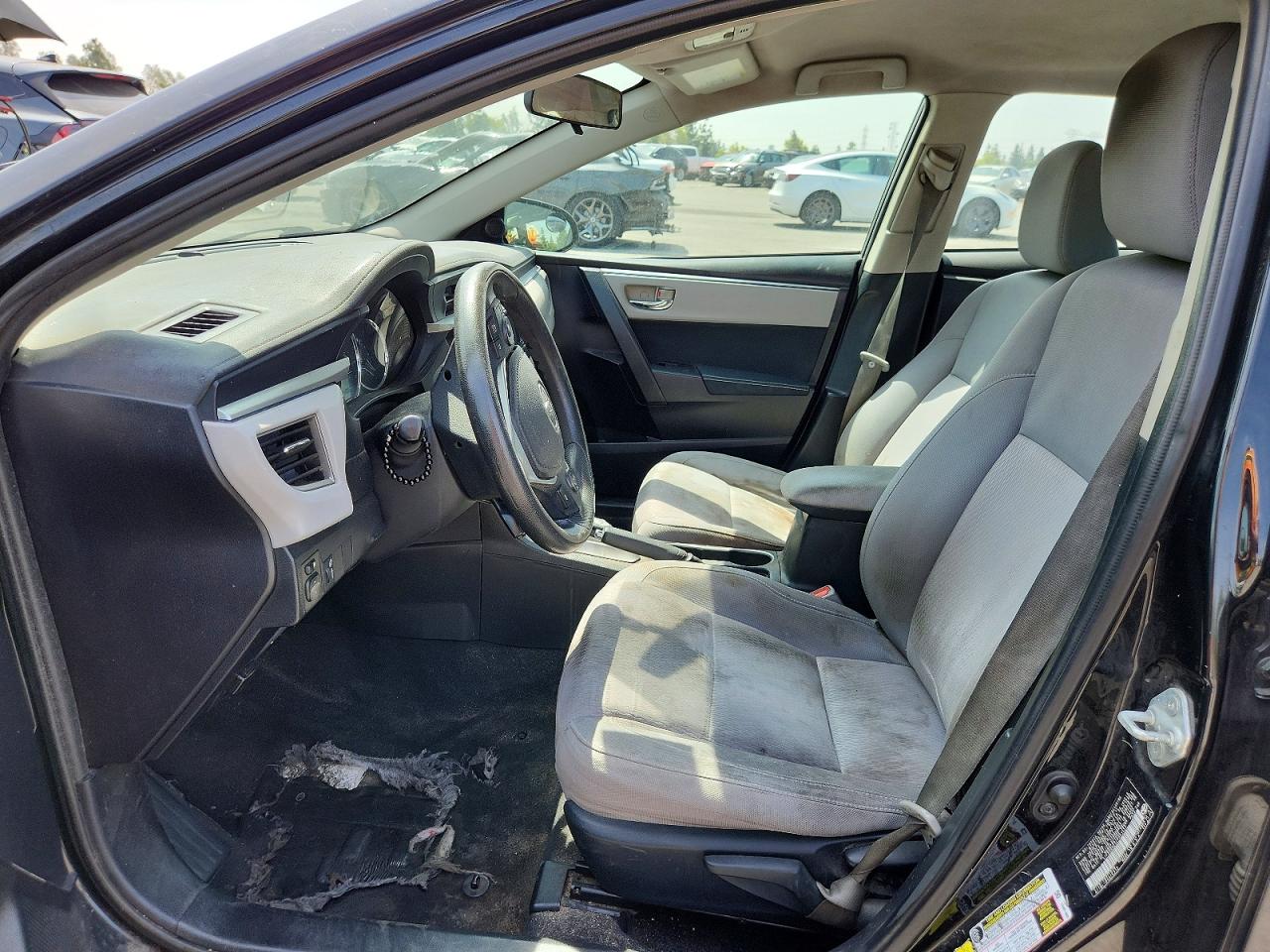 2014 Toyota Corolla Le Black vin: 5YFBURHE5EP053453