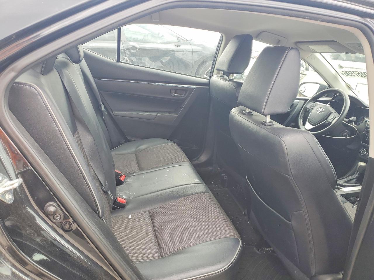 2014 Toyota Corolla S Plus Black vin: 5YFBURHE5EP096397