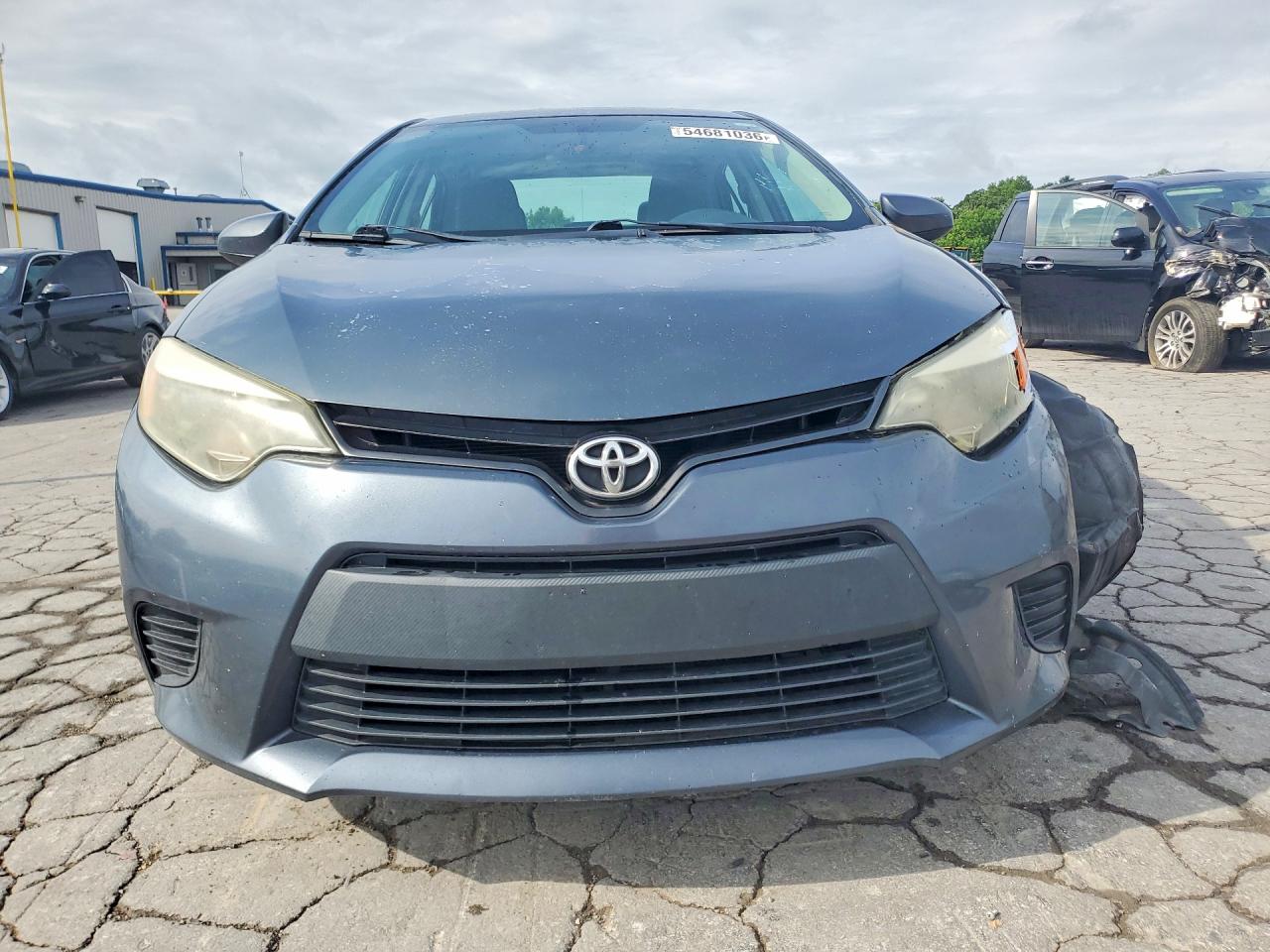 2014 Toyota Corolla Le Gray vin: 5YFBURHE5EP099980