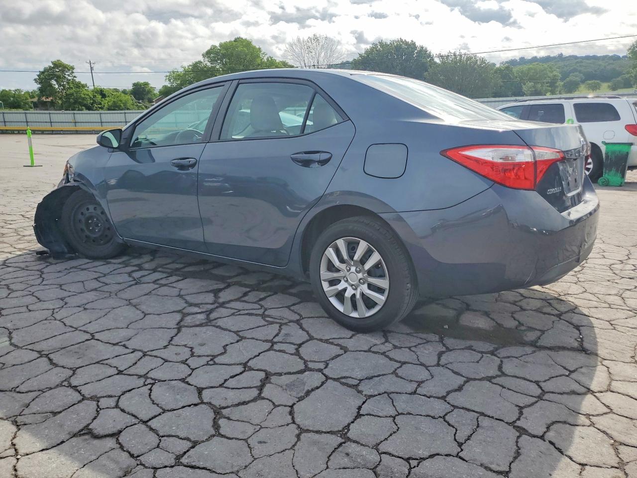 2014 Toyota Corolla Le Gray vin: 5YFBURHE5EP099980
