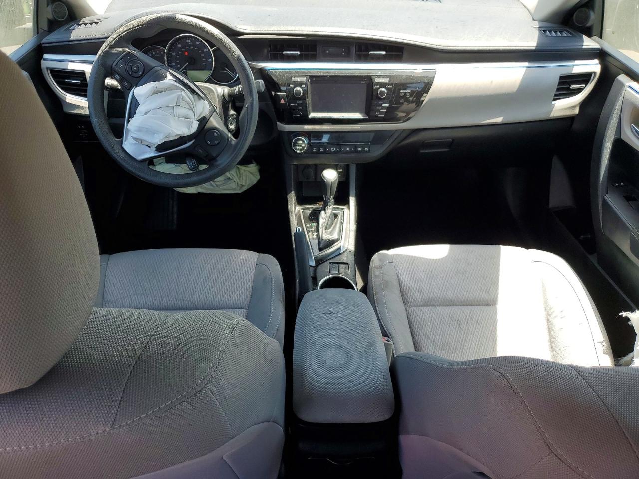2014 Toyota Corolla Le Plus White vin: 5YFBURHE5EP123467