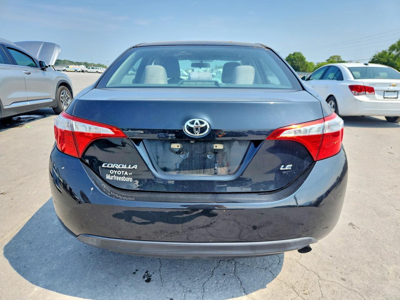 2014 Toyota Corolla Le Black vin: 5YFBURHE5EP133464