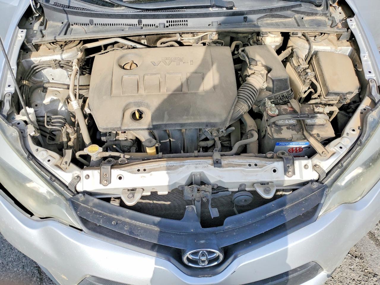 2014 Toyota Corolla Le Серый vin: 5YFBURHE5EP139720