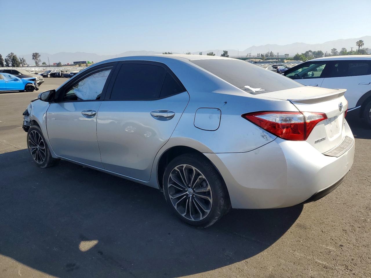 2014 Toyota Corolla S Plus Silver vin: 5YFBURHE5EP170434