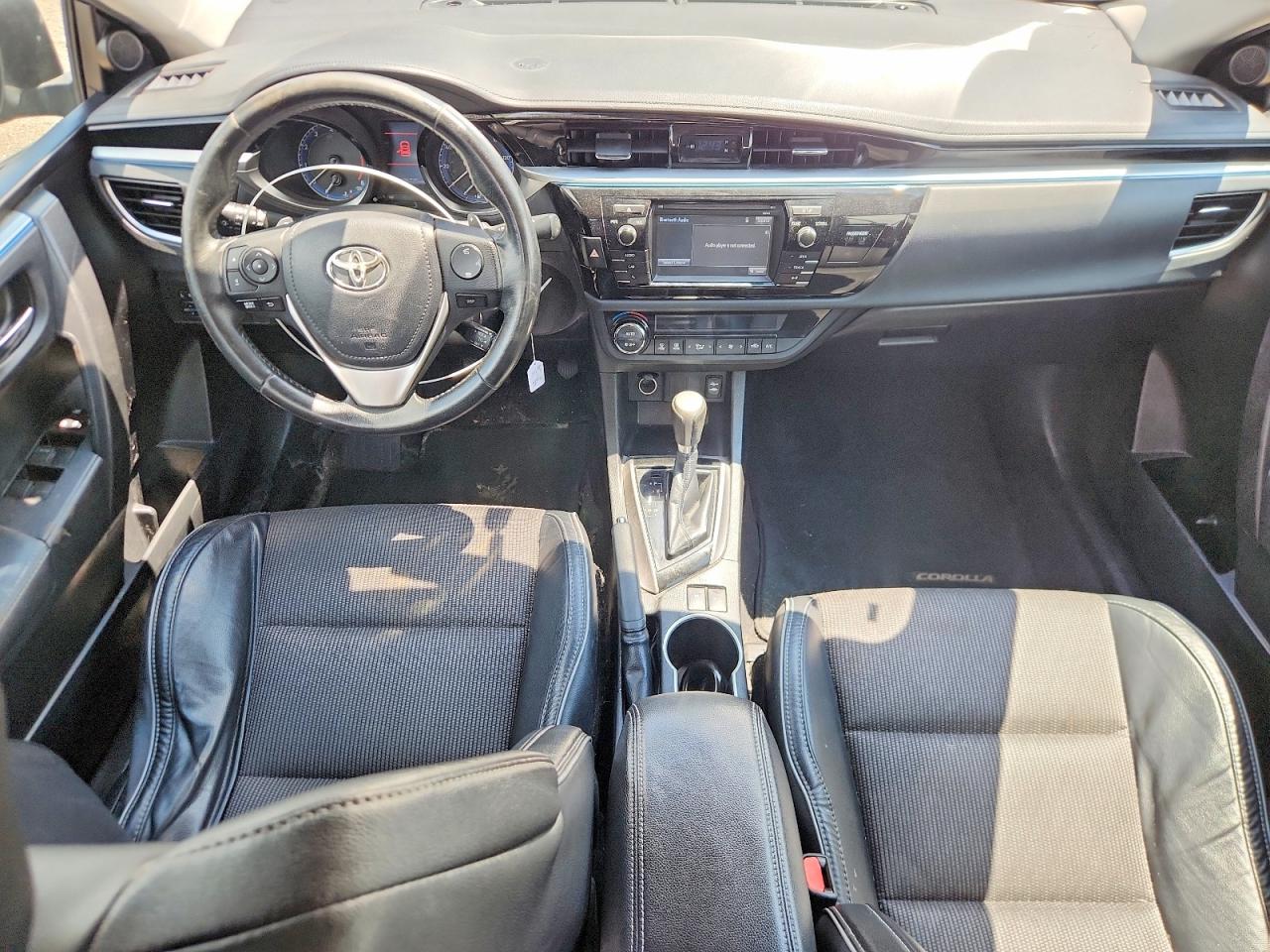 2015 Toyota Corolla S Gray vin: 5YFBURHE5FP222193