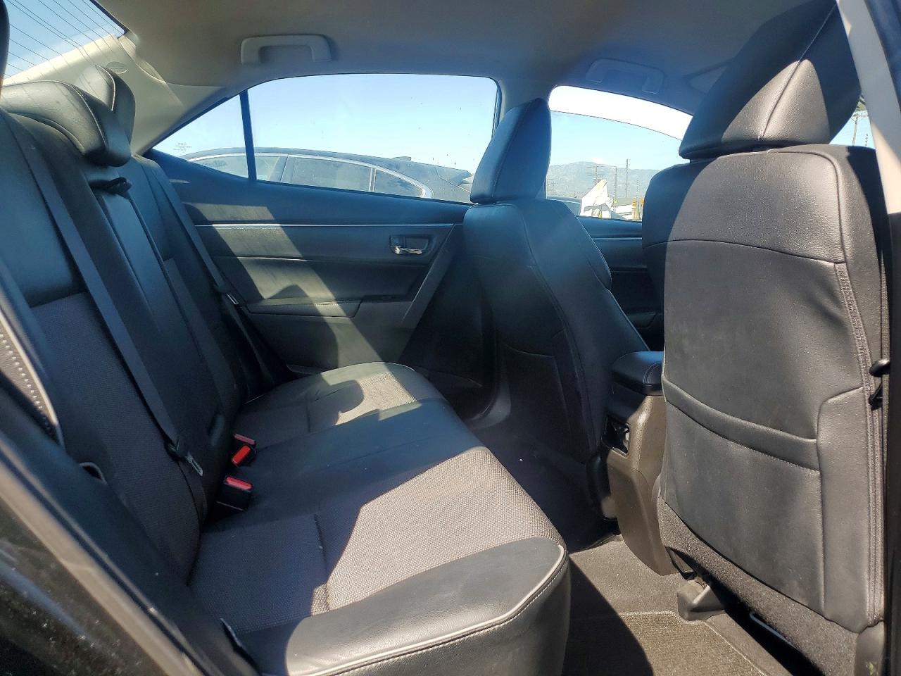 2015 Toyota Corolla S Plus Black vin: 5YFBURHE5FP223263