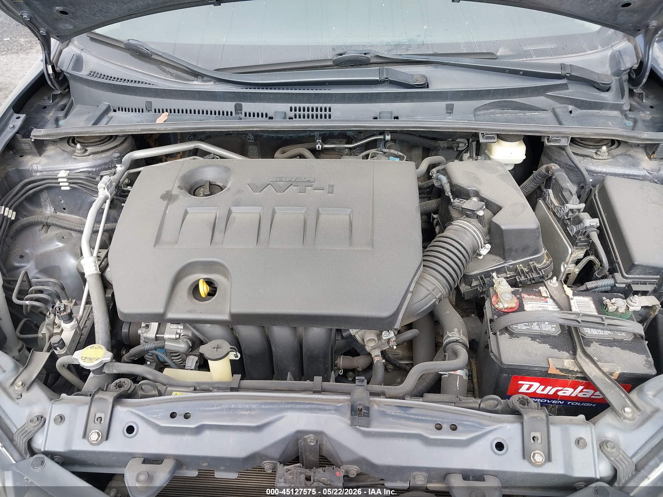 2015 Toyota Corolla Le Plus Gray vin: 5YFBURHE5FP264766