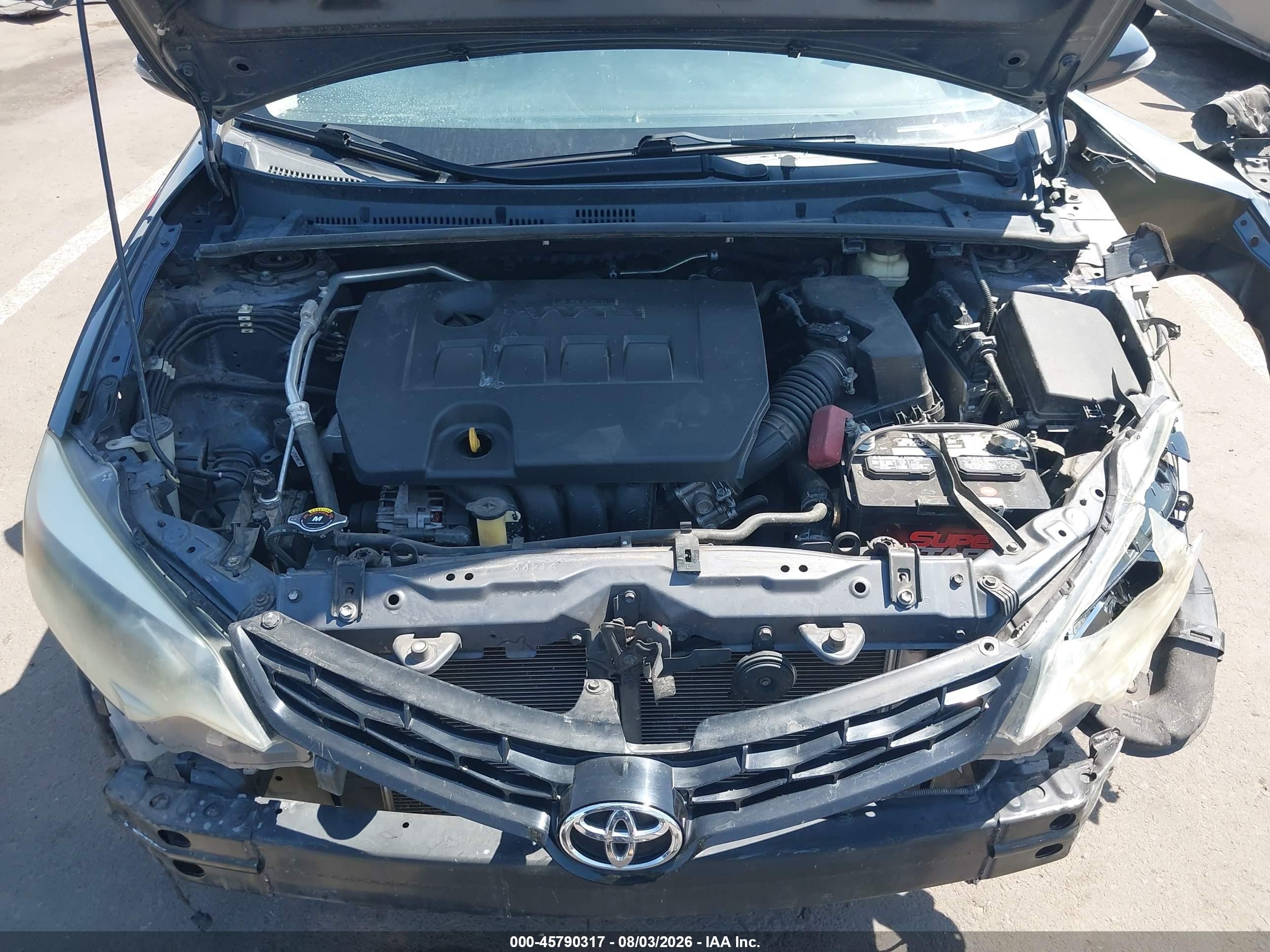 2015 Toyota Corolla S Plus Blue vin: 5YFBURHE5FP269742