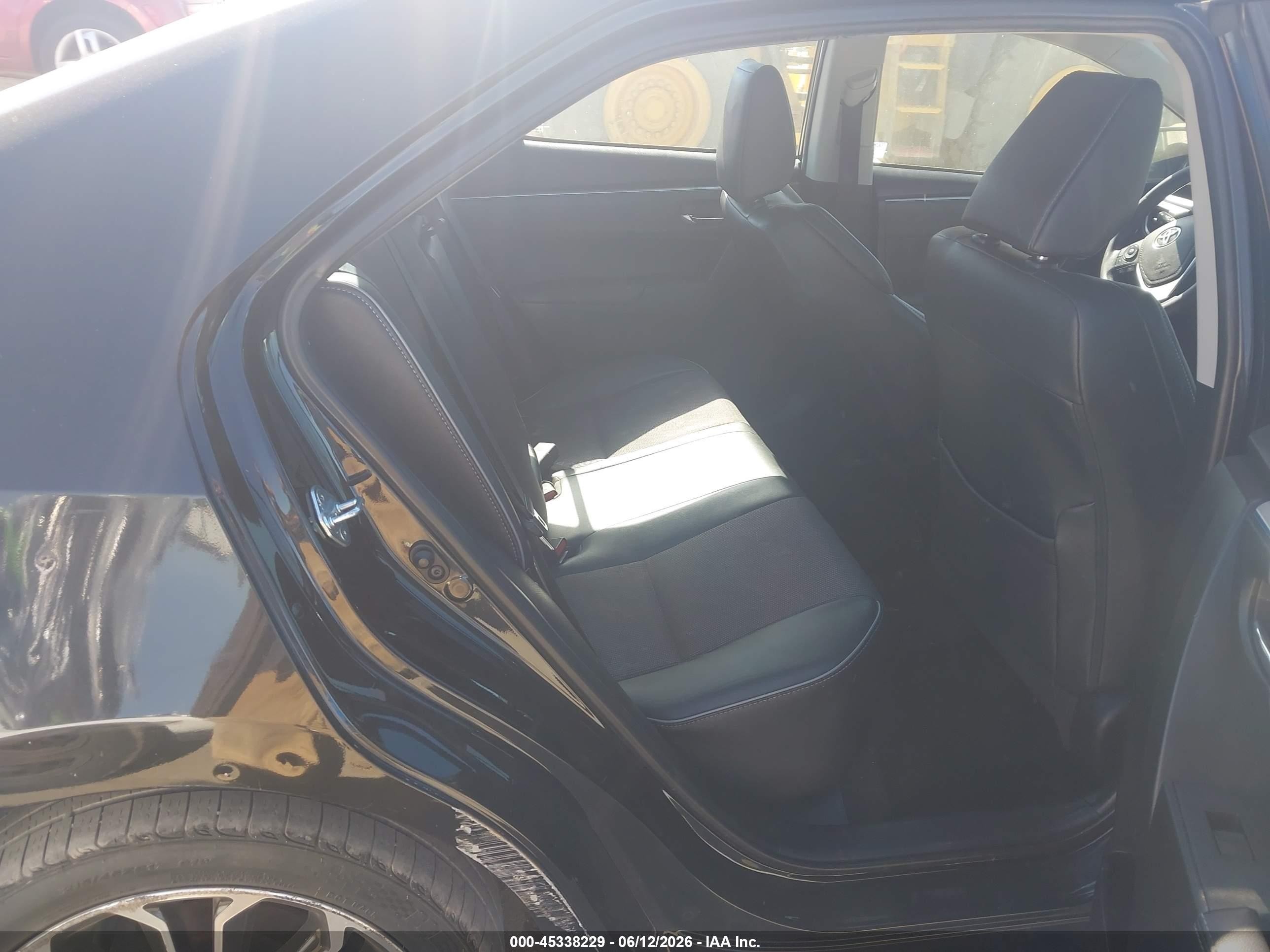 2015 Toyota Corolla S Plus Черный vin: 5YFBURHE5FP315974