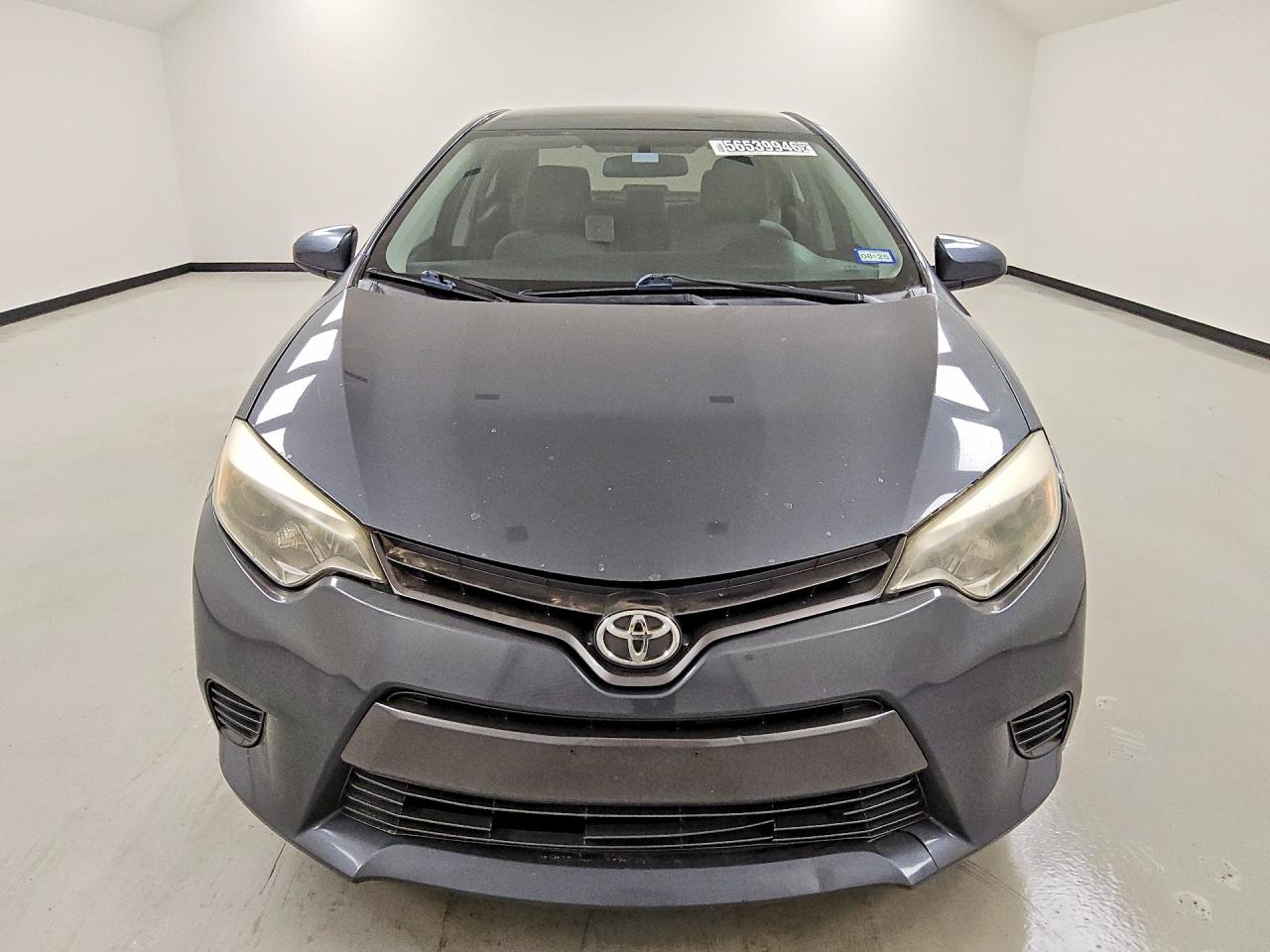 2015 Toyota Corolla Le Gray vin: 5YFBURHE5FP319619