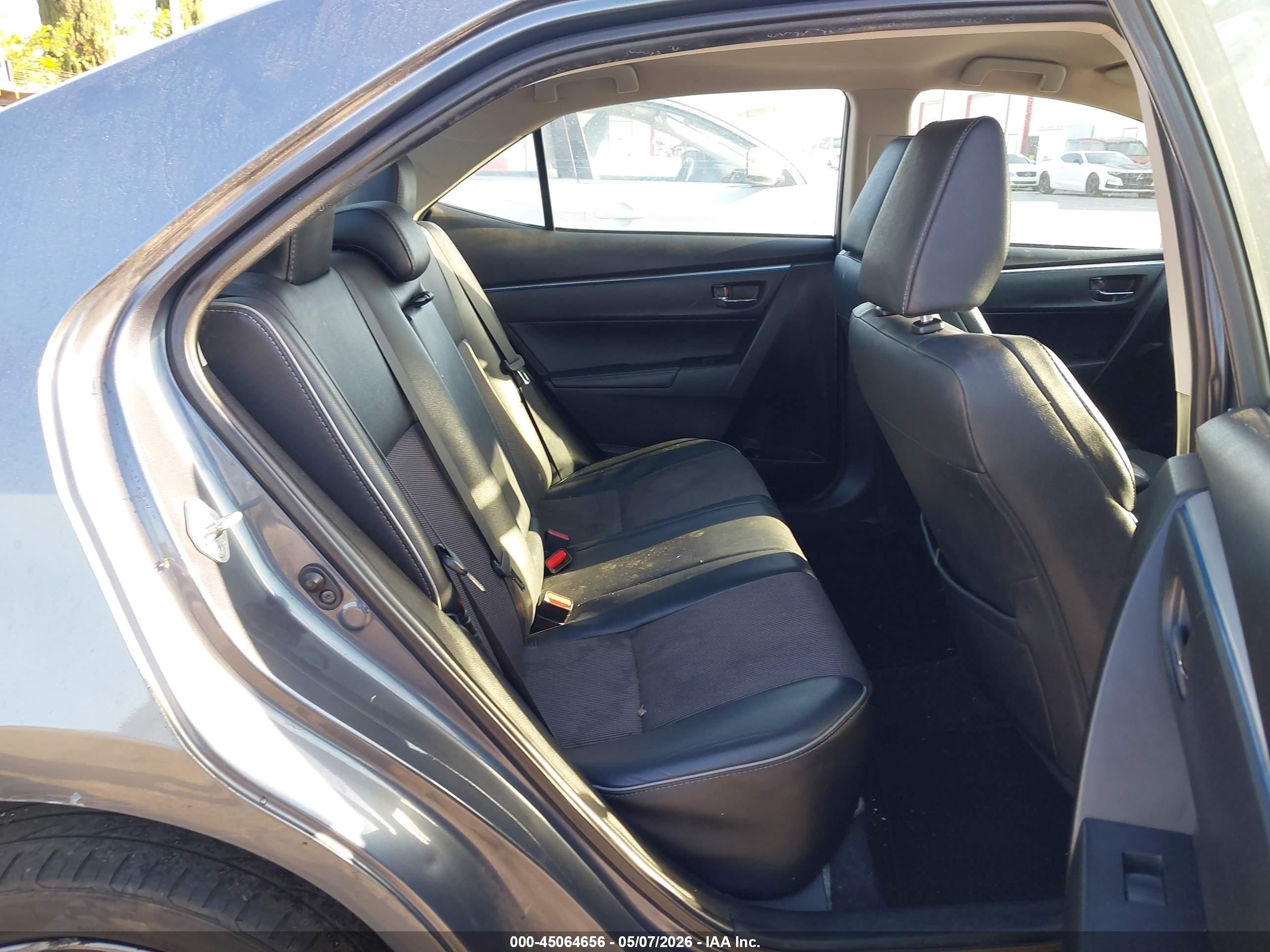 2015 Toyota Corolla S Plus Light Blue vin: 5YFBURHE5FP351549