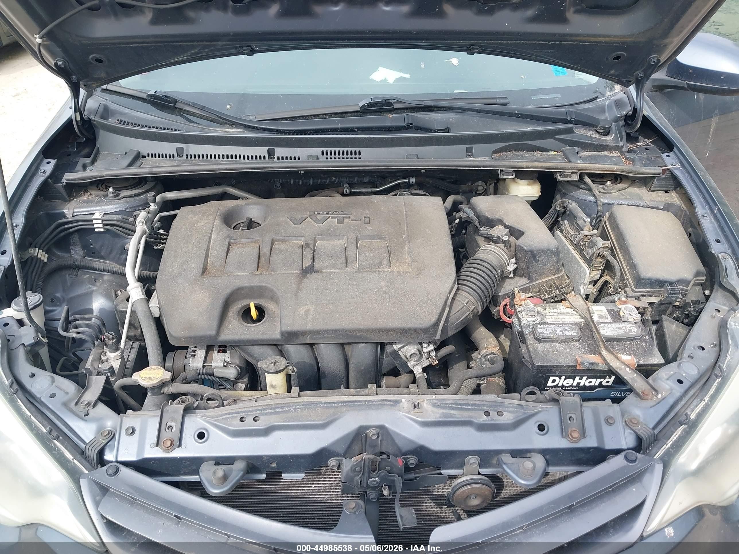 2015 Toyota Corolla Le Gray vin: 5YFBURHE5FP352880