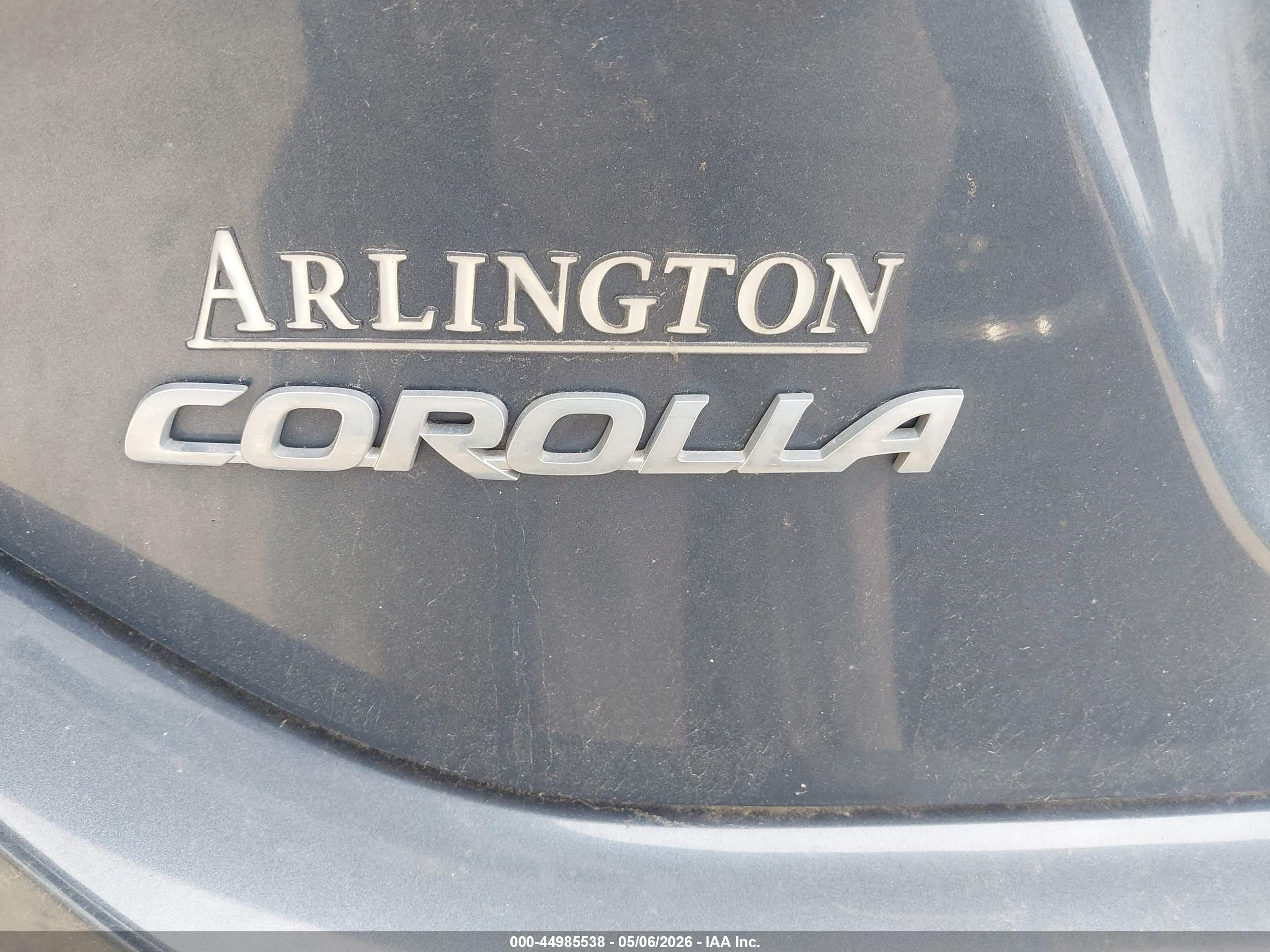 2015 Toyota Corolla Le Gray vin: 5YFBURHE5FP352880