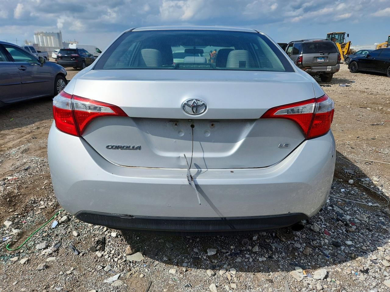 2014 Toyota Corolla Le Plus Серый vin: 5YFBURHE6EP028545