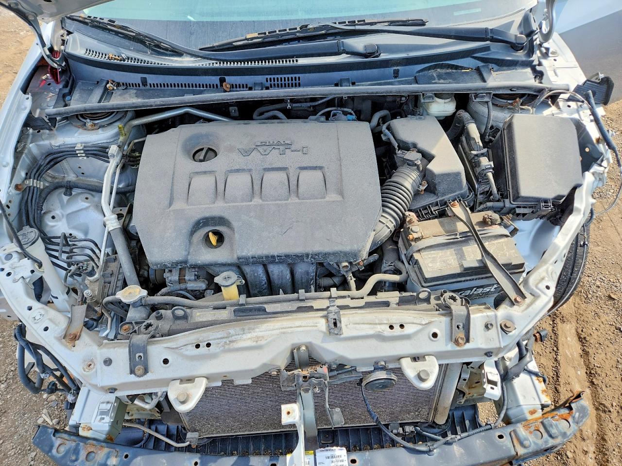2014 Toyota Corolla Le Plus Серый vin: 5YFBURHE6EP028545
