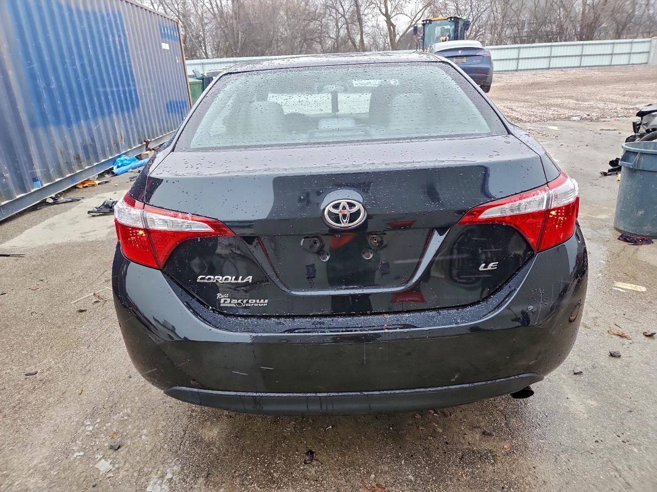 2014 Toyota Corolla Le Plus Black vin: 5YFBURHE6EP037567