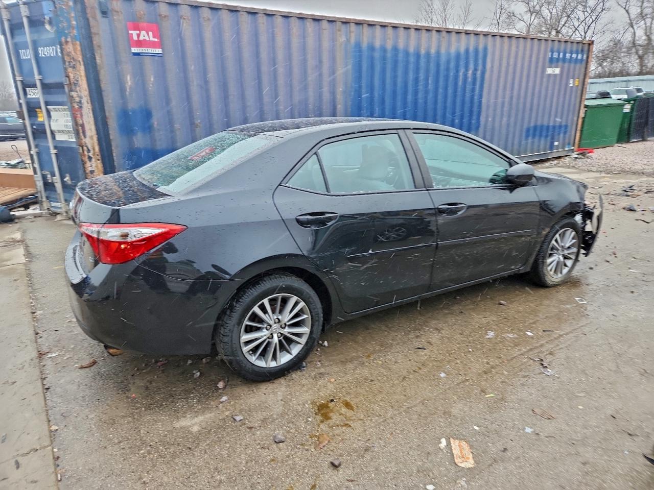 2014 Toyota Corolla Le Plus Black vin: 5YFBURHE6EP037567